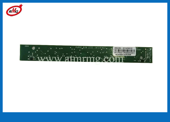 Peças de máquinas ATM NCR S2 Interface de LEDs de caixa de purga PCB 4450742837 445-0742837