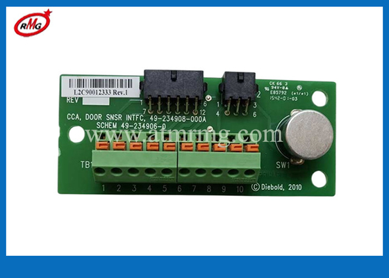 Peças da máquina ATM Diebold 5500 CCA Interface do sensor de porta 49-234908-000A 49234908000A